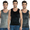 Img 4 - Men Warm Tank Top Double-Sided Thick Young Solid Colored Undershirt Yellow Vest Fitting Tops