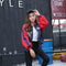 Img 3 - Women Korean Loose Short bfTops Embroidery Baseball Jersey Jacket Thin