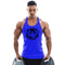 Amazon Sporty Work Out Casual Printed LOGOQuick Dry Breathable Splitted Cotton Europe Trendy Fitness Tank Top