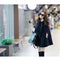 Img 2 - Plus Size Women Korean Wool Coat Mid-Length Shawl Tops Coat