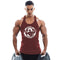 Amazon Sporty Work Out Casual Printed LOGOQuick Dry Breathable Splitted Cotton Europe Trendy Fitness Tank Top