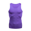 Img 8 - Men Sporty Fitted Quick-Drying Sleeveless Fitness Stretchable Solid Colored Jogging Tank Top