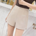 Img 7 - Summer Korean chicHigh Waist Wide Leg Shorts Women Plus Size Loose Chiffon Casual A-Line Pants