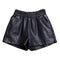 Img 5 - Shorts Women Loose Korean High Waist A-Line All-Matching Slim-Look Outdoor Leather Pants