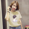 T-Shirt Women Short Sleeve Summer Korean Student Half Sleeved INS Tops Tops T-Shirt