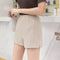 Img 3 - Summer Korean chicHigh Waist Wide Leg Shorts Women Plus Size Loose Chiffon Casual A-Line Pants