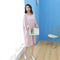 IMG 102 of Loose Plus Size Pyjamas Loungewear Modal Batwing Sleeve Bare-Shoulder Dress Sleepwear