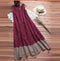 Img 9 - Europe Popular Floral Plus Size Dress Women Sleeveless Cotton Blend Spliced Beach Dress