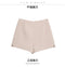 IMG 120 of Summer Korean chicHigh Waist Wide Leg Shorts Women Plus Size Loose Chiffon Casual A-Line Pants Shorts