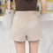 Img 2 - Summer Korean chicHigh Waist Wide Leg Shorts Women Plus Size Loose Chiffon Casual A-Line Pants