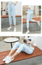 IMG 133 of Cotton Blend Ankle-Length Pants Summer Thin Straight Loose Casual Women Slim-Fit Pants