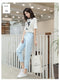 IMG 132 of Cotton Blend Ankle-Length Pants Summer Thin Straight Loose Casual Women Slim-Fit Pants