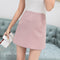 Img 7 - Summer Chiffon A-Line Women Korean High Waist Plus Size Loose A-Line Minimalist Mid-Length Hip Flattering skirt