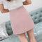 Img 2 - Summer Chiffon A-Line Women Korean High Waist Plus Size Loose A-Line Minimalist Mid-Length Hip Flattering skirt