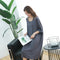 IMG 110 of Loose Plus Size Pyjamas Loungewear Modal Batwing Sleeve Bare-Shoulder Dress Sleepwear