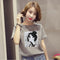 T-Shirt Women Short Sleeve Summer Korean Student Half Sleeved INS Tops Tops T-Shirt