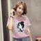 T-Shirt Women Short Sleeve Summer Korean Student Half Sleeved INS Tops Tops T-Shirt