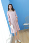 Loose Plus Size Pyjamas Loungewear Modal Batwing Sleeve Bare-Shoulder Dress Sleepwear