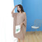 IMG 121 of Loose Plus Size Pyjamas Loungewear Modal Batwing Sleeve Bare-Shoulder Dress Sleepwear