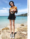 IMG 112 of Black Denim Shorts Women Summer Korean Loose High Waist Slim Look chicPopular Inspired Wide Leg Hot Pants Shorts