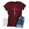 IMG 104 of Popular Women T-Shirt Europe faith T-Shirt