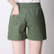 Img 5 - Summer Cotton Blend Shorts Women Casual Plus Size Candy Colors Thin Loose Pants Short Hot