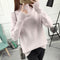 Img 7 - Women High Collar Loose Korean All-Matching Thick Long Sleeved Sweater