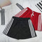 Img 2 - Gym Shorts Women Summer Wide Leg Casual Loose Jogging Outdoor Student All-Matching A-Line Shorts