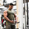 IMG 118 of Muscle Fitness Sleeveless Sporty Men Tank Top Jogging Tops Slim Look Training Tank Top