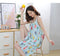 IMG 149 of Pyjamas Women Summer Cotton Cartoon Printed Strap Student Pregnant Woman Adorable Plus Size Loungewear Thin Sleepwear