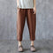 Img 9 - Cotton Plus Size Women Pants Ankle-Length Loose Casual Blend Carrot