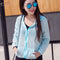 Img 4 - Summer Sunscreen Short Women Korean Long Sleeved Baseball Jersey Casual Printed Jacket