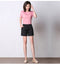 IMG 120 of Summer Cotton Blend Shorts Women Casual Plus Size Candy Colors Thin Loose Pants Short Hot Shorts
