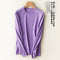 Short Pullover Women Korean Round-Neck Long Sleeved Plus Size Tops Sweater Matching Outerwear