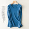 Short Pullover Women Korean Round-Neck Long Sleeved Plus Size Tops Sweater Matching Outerwear