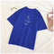 Img 5 - Embroidery Alphabets T-Shirt Women Summer Korean ulzzangLoose All-Matching Tops Short Sleeve Undershirt