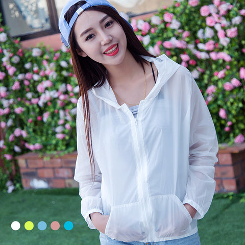 Img 1 - Summer Sunscreen Short Women Korean Long Sleeved Baseball Jersey Casual Printed Jacket