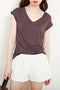 IMG 120 of Modal T-Shirt Women Summer Korean Sleeveless V-Neck Slim Look Undershirt Tops T-Shirt