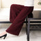Img 8 - Summer Elderly Women Pants Pleated Wide Leg Casual Mom Loose Plus Size Ankle-Length Culottes