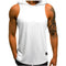 Img 4 - Men Summer Sporty Casual Printed Hooded Slim Look Breathable Sleeveless Tank Top