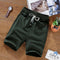 Shorts Men Pants Summer Casual Loose Korean Cotton Blend knee length Beach Shorts