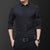 Img 7 - Long Sleeved Shirt Men Trendy Casual Korean Slim Look Handsome Solid Colored Men Shirt