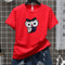 IMG 106 of Pound Summer Round-Neck Short Sleeve Women Tops Loose Couple Student T-Shirt K T-Shirt