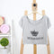 Korean Summer Modal Short Matching T-Shirt Women Printed Matching All-Matching T-Shirt