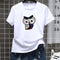 IMG 108 of Pound Summer Round-Neck Short Sleeve Women Tops Loose Couple Student T-Shirt K T-Shirt