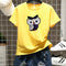 IMG 105 of Pound Summer Round-Neck Short Sleeve Women Tops Loose Couple Student T-Shirt K T-Shirt