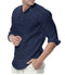 Img 6 - Summer Men Shirt Vintage Minimalist Elegant Trendy All-Matching Casual Men Shirt