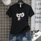 IMG 109 of Pound Summer Round-Neck Short Sleeve Women Tops Loose Couple Student T-Shirt K T-Shirt