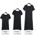 Img 2 - Dress Summer Korean Modal Short Sleeve Plus Size Loose Dress