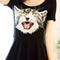 Img 2 - Summer Flare Kitty Short Sleeve Slimming Singlet Modal Dress